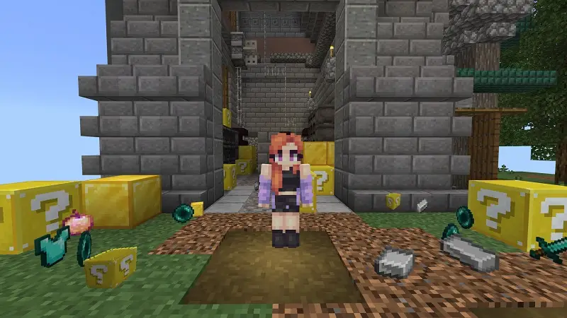 Скриншот Skyblock на удачу №3