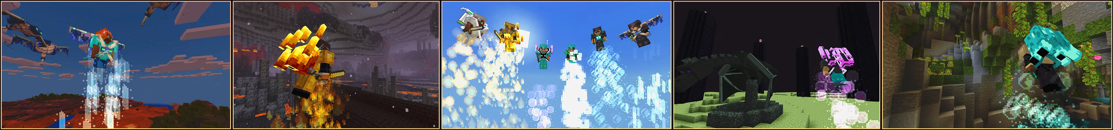 Дополнение «Реактивные ранцы мобов» panorama