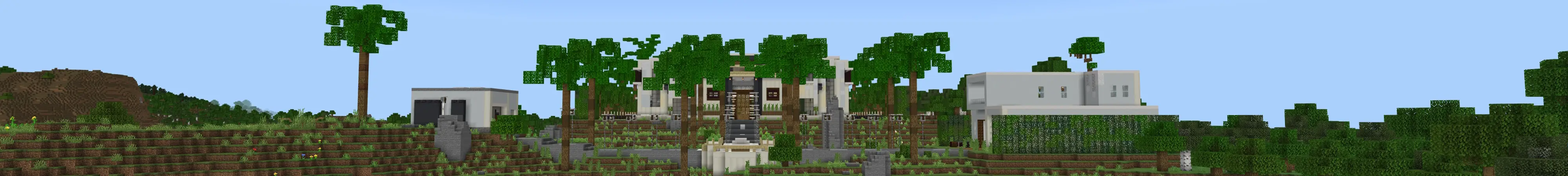 Нубы против профи и против хакеров: особняки panorama