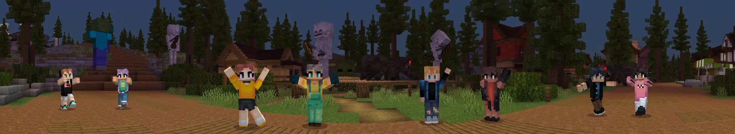 Гигантские мобы panorama