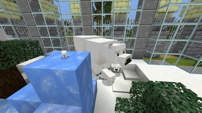 Скриншот Зоопарк мобов разных размеров №3