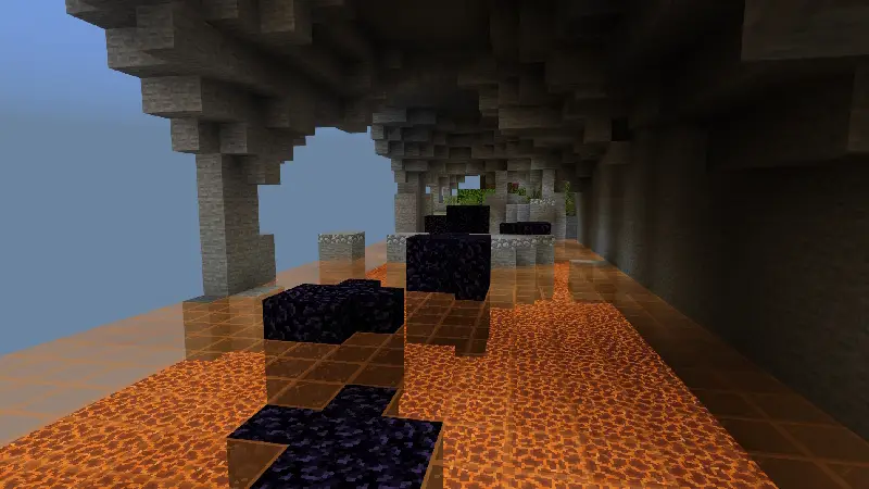 Скриншот Кубический паркур №5