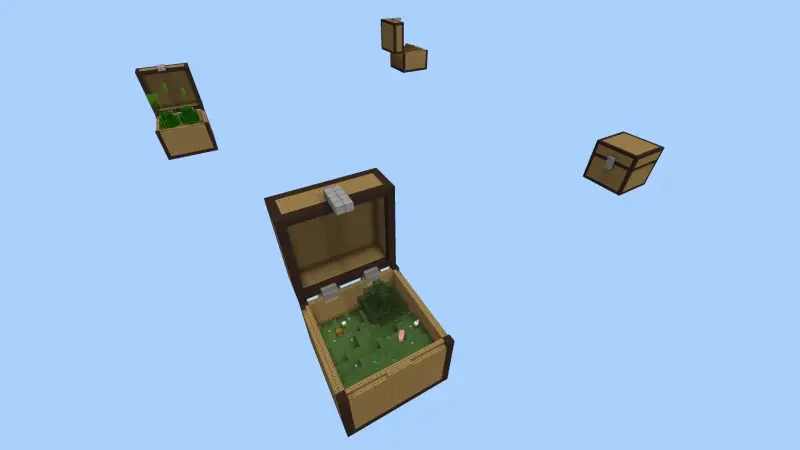 Скриншот Гигантские сундуки Skyblock №3