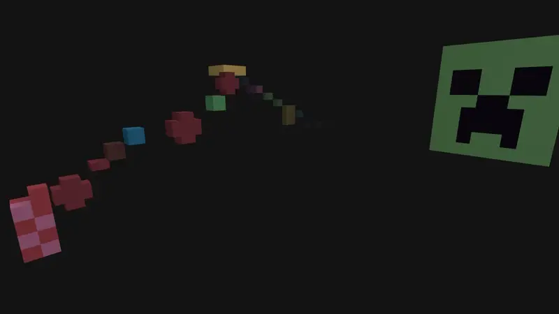 Скриншот Паркур: Радужная гонка №1