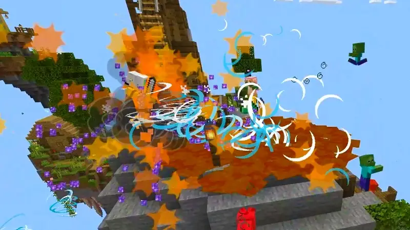 Скриншот Авторские сердца Skyblock №2