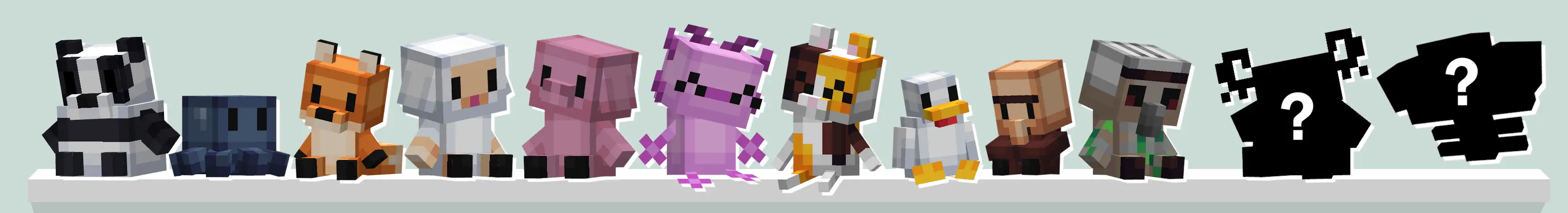 Плюшевые мобы panorama