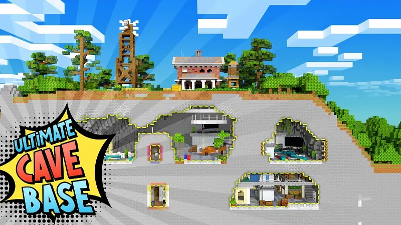 Совершенная база в пещере