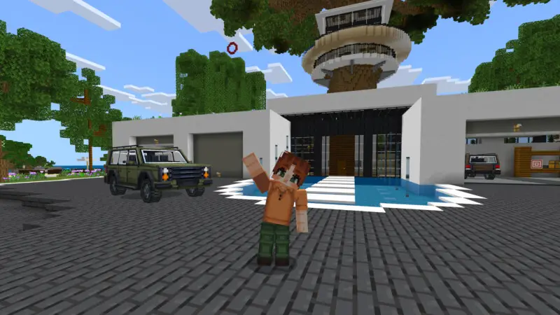 Скриншот Современный особняк на дереве №1