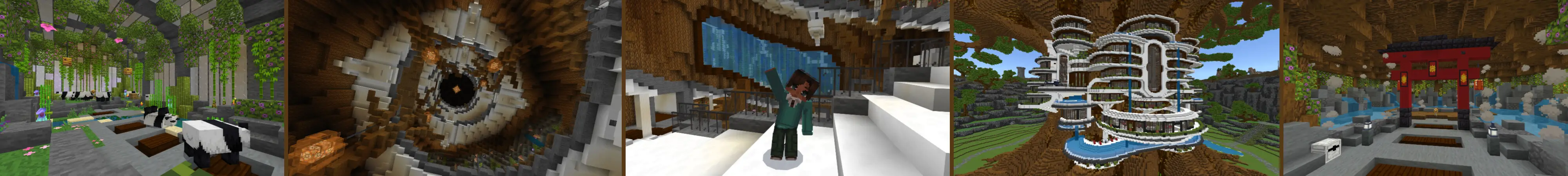 Мегаособняк на дереве panorama