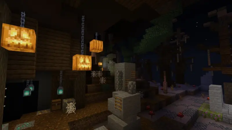 Скриншот Хэллоуинский паркур №4