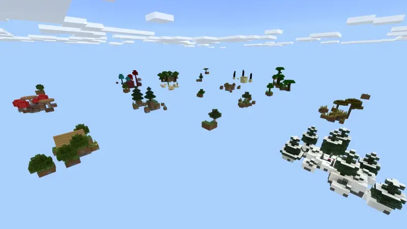 Скриншот Случайная добыча в Skyblock №5