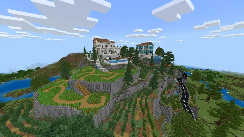 Скриншот Греческий особняк на берегу озера №3