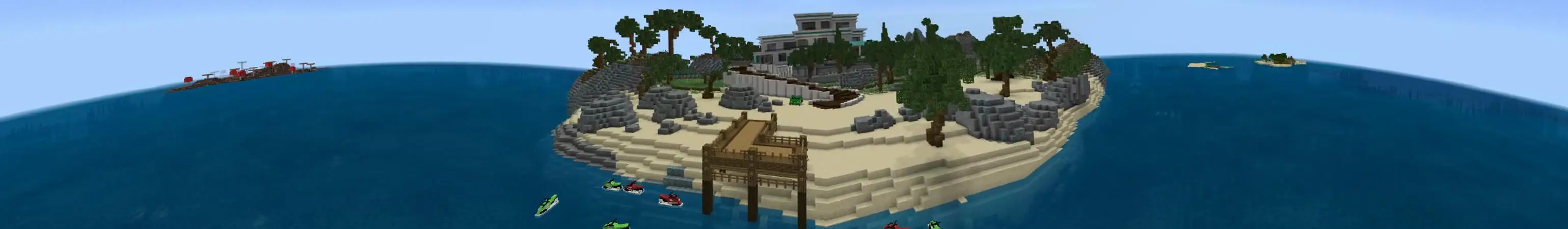 Современный алмазный особняк panorama