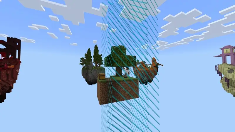 Скриншот Skyblock в неволе №1