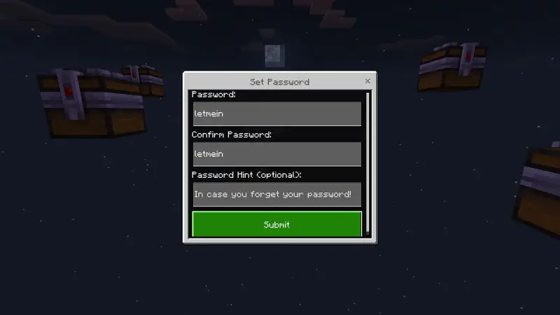 Скриншот Дополнение Secure Chests №4