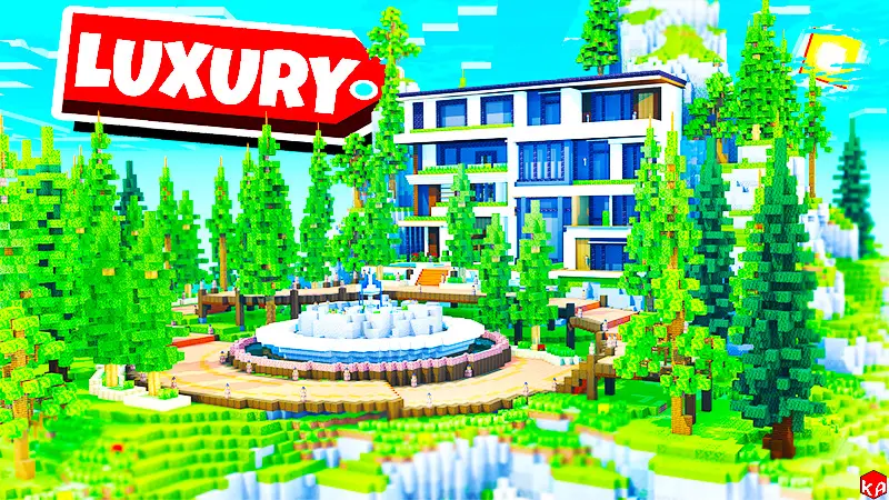 Роскошный роскошный особняк