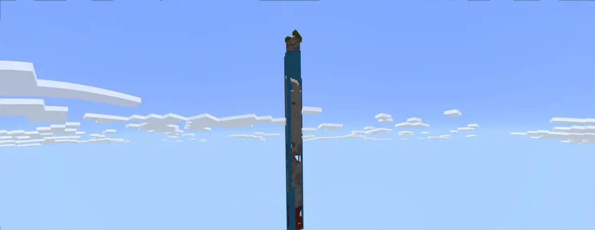 Skyblock: один фрагмент panorama