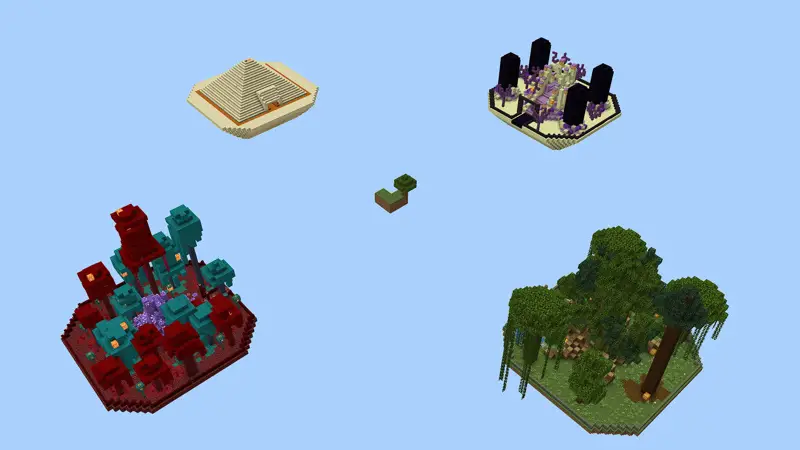 Скриншот Skyblock: база удачи №2