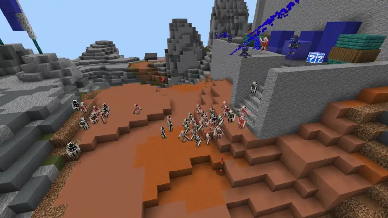 Скриншот Красные против синих: блоки удачи №5