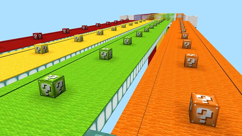 Скриншот Гонка блоков для везучих №1