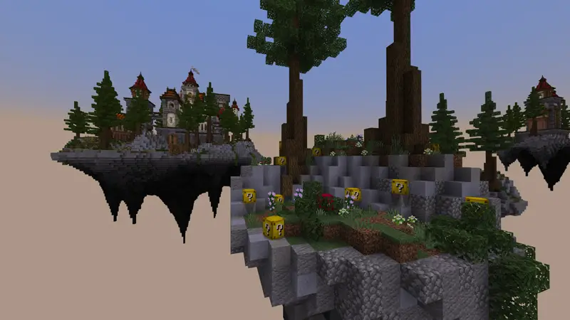 Скриншот Skyblock удачи: Средневековье №4