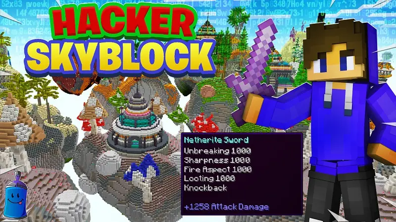 Хакер Skyblock