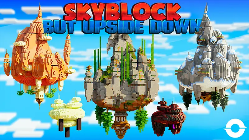 Skyblock, но вверх ногами