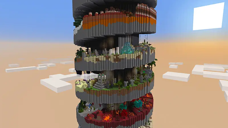 Скриншот Спиральный паркур №1