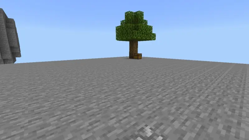 Выживание на платформе из камня