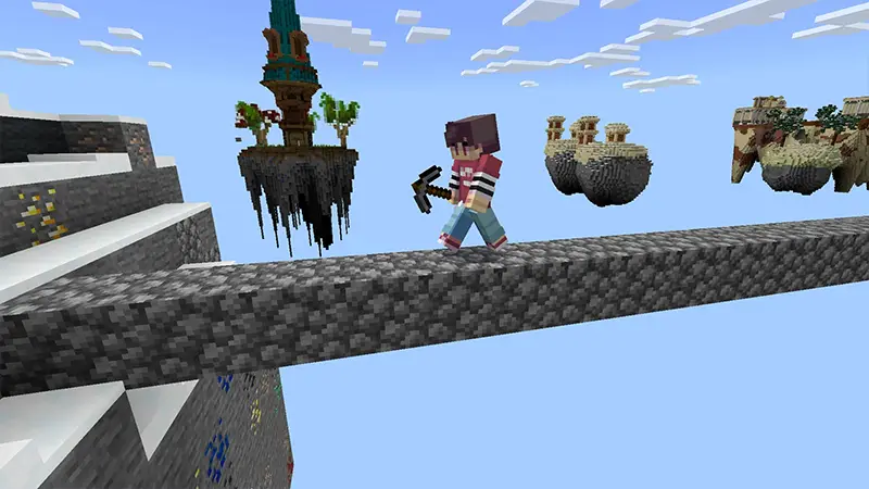 Скриншот Skyblock на скорость №3