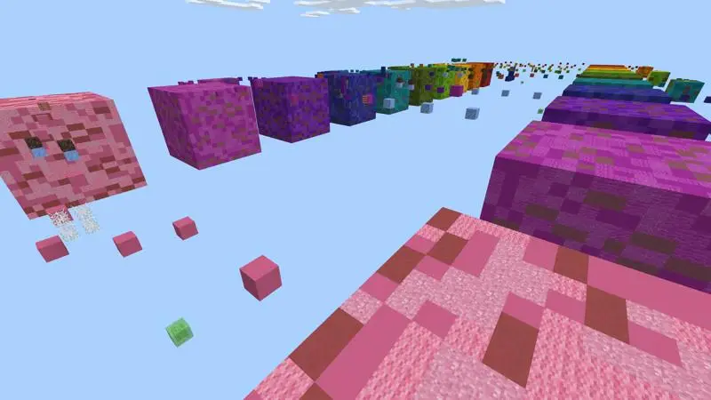 Скриншот Радужный паркур №5