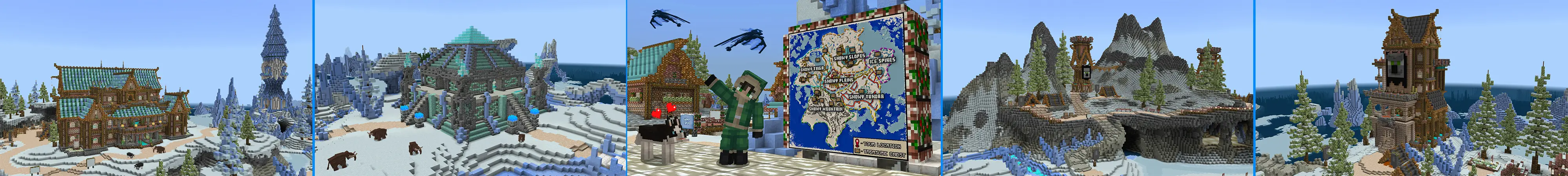 Микс «Зимние биомы» panorama