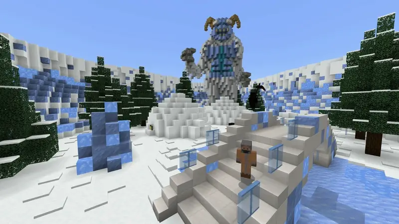 Скриншот Прятки с незрячим: биомы №2