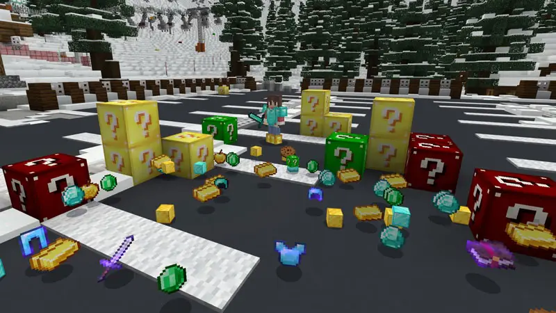 Скриншот Блоки удачи — лыжный курорт №1