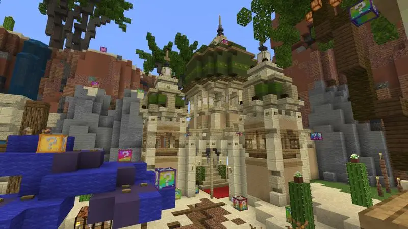 Скриншот Skyblock удачи: пустынная долина №4