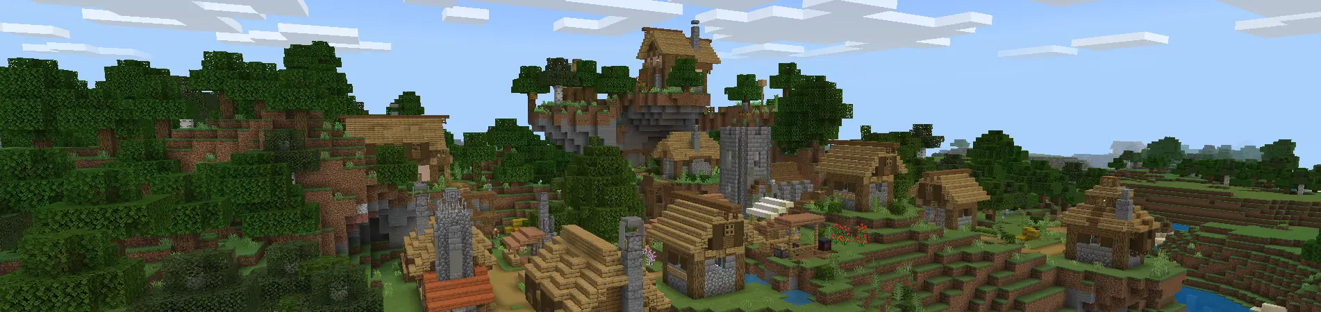 Улучшенная деревня panorama