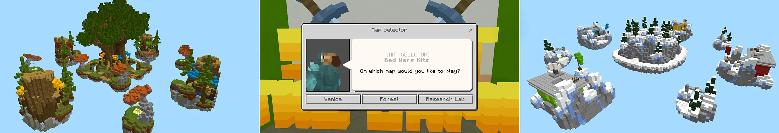 Наборы для кроватных войн panorama