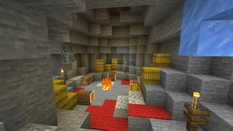 Скриншот Простые стартовые области: зимний замок №2