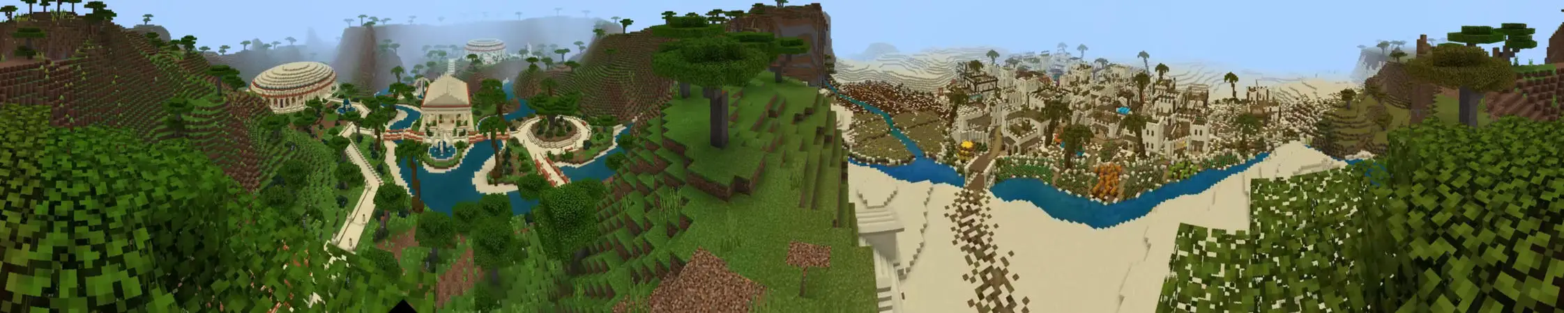 Затерянный оазис panorama