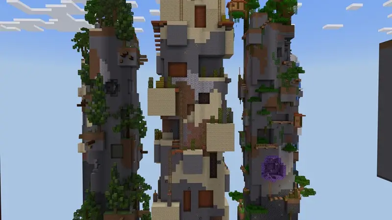 Скриншот Один чанк биомов №3