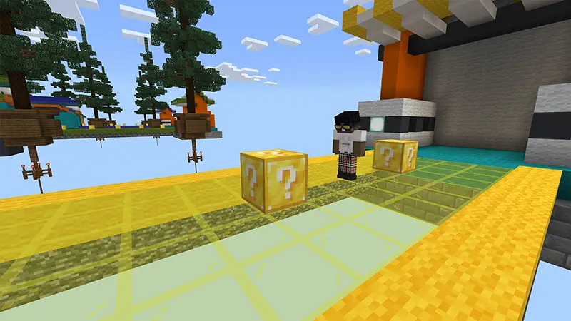 Скриншот Скоростное прохождение с блоками удачи №1