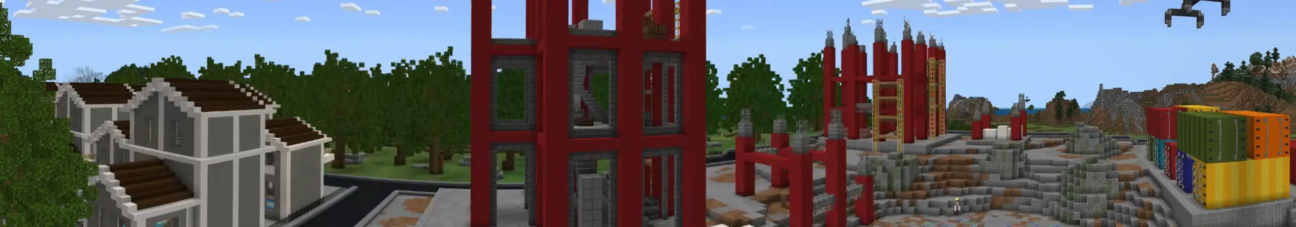 100 дней с блоками удачи panorama