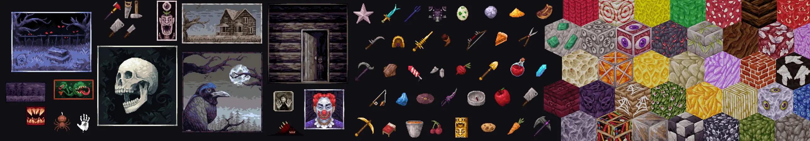 Набор текстур «Ультраужас» panorama