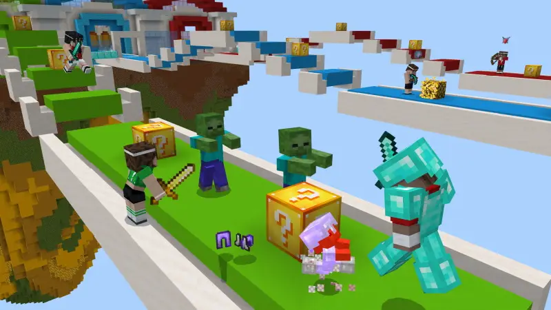 Скриншот Гонка блоков удачи №5