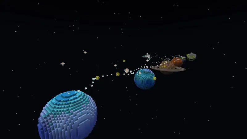 Скриншот Паркур Солнечной системы №1