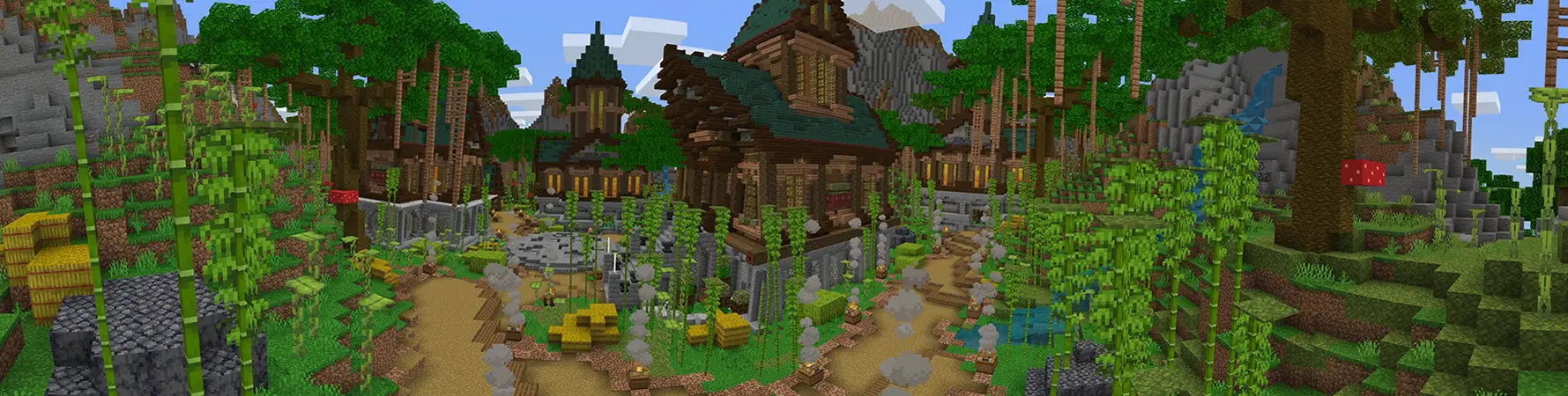 Город джунглей panorama