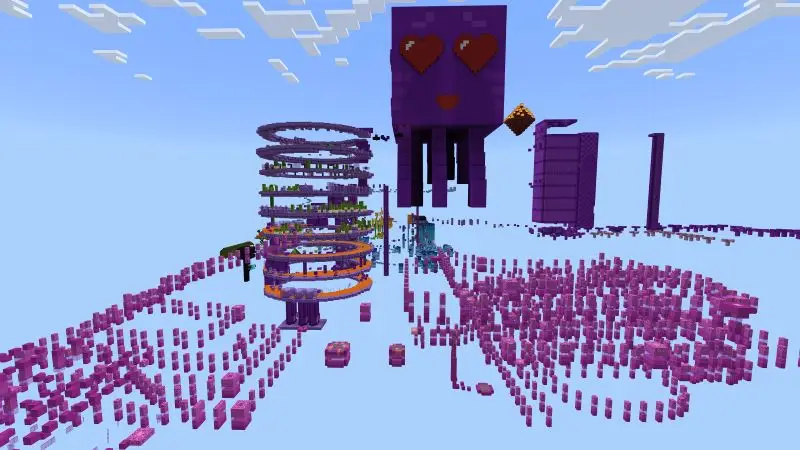 Скриншот Радужный паркур №4