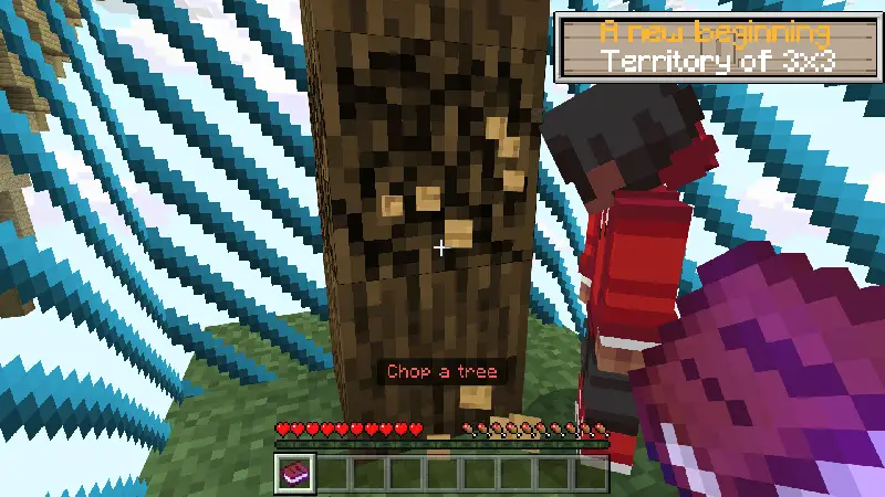 Скриншот SKYBLOCK В НЕВОЛЕ №1