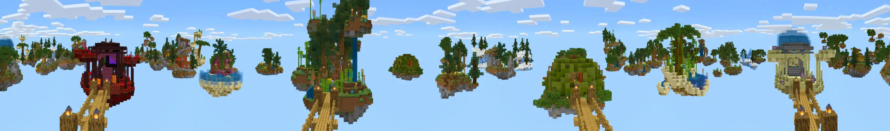 Skyblock на удачу: бесконечность panorama
