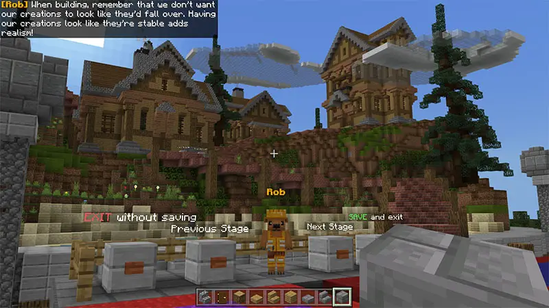 Скриншот Обучение строительству: средневековые постройки №2